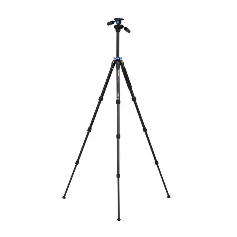 Benro TMA18AHD1A штатив Mach3 c 3D головой/трансформер в монопод/алюминиевый с цангами