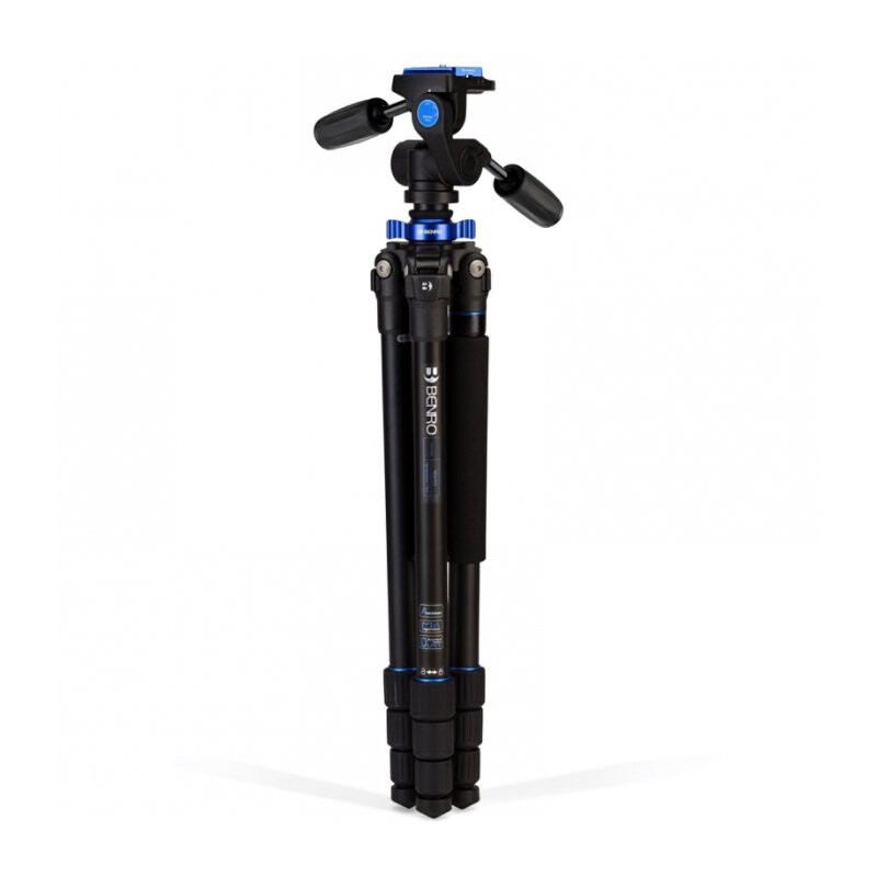 Benro TMA18AHD1A штатив Mach3 c 3D головой/трансформер в монопод/алюминиевый с цангами