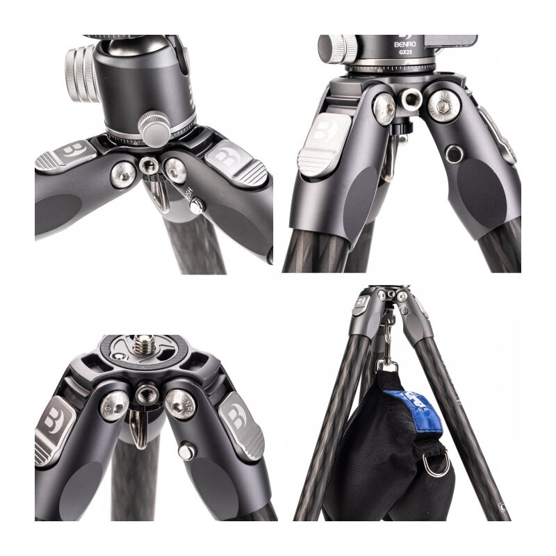 Benro TTOR14CGX25 штатив Tortoise с шаровой головой/карбоновый с цангами