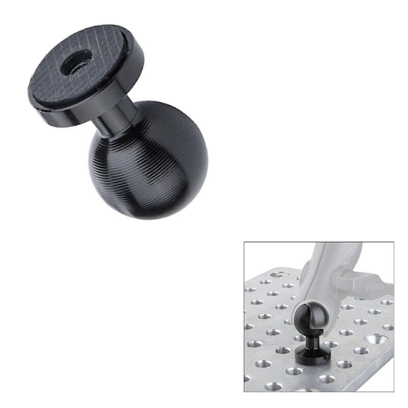 KUPO KS-403 SK Ball head w/baby pin шаровая головка с внутренней резьбой 1/4"