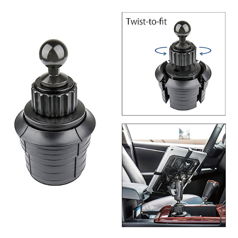 KUPO KS-418 SK Car cup holder w/ball head автомобильный держатель с шаровой головкой