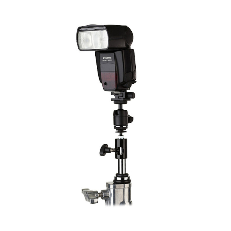 KUPO KS-CB03 Mini Ball Head W/ Hot Shoe Adapter шаровая голова с адаптером для горячего башмака