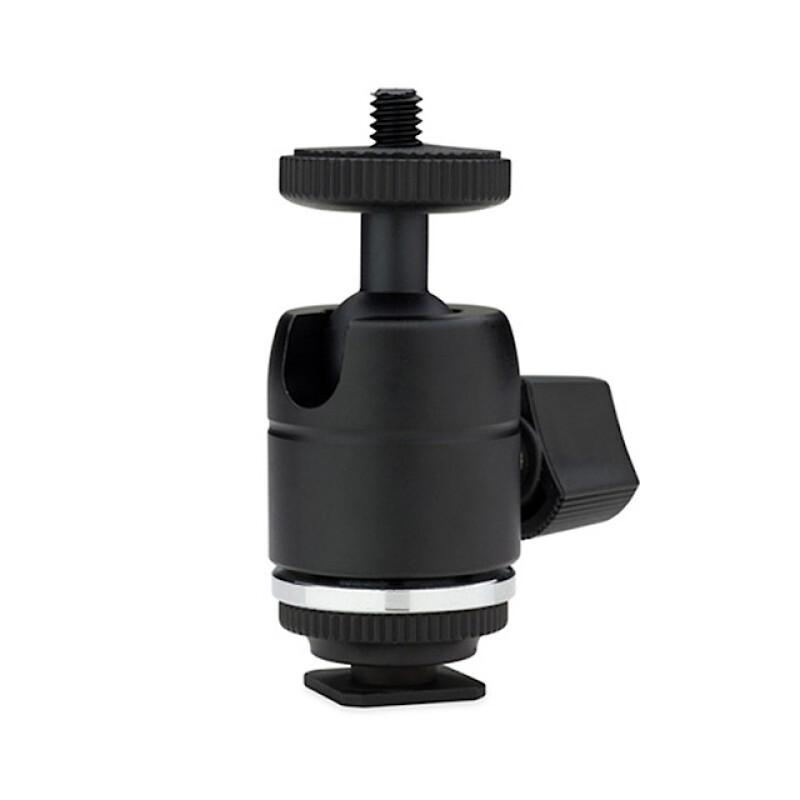 KUPO KS-CB03 Mini Ball Head W/ Hot Shoe Adapter шаровая голова с адаптером для горячего башмака