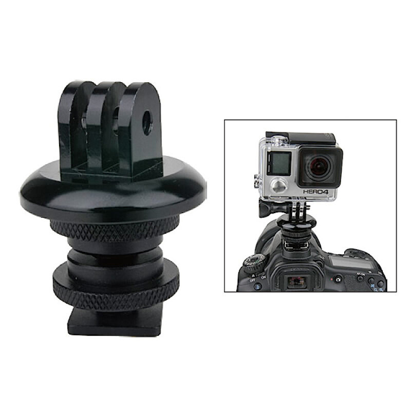 KUPO KS-134 GoPro Mount w/Hot Shoe adapter площадка c адаптером "горячий башмак"