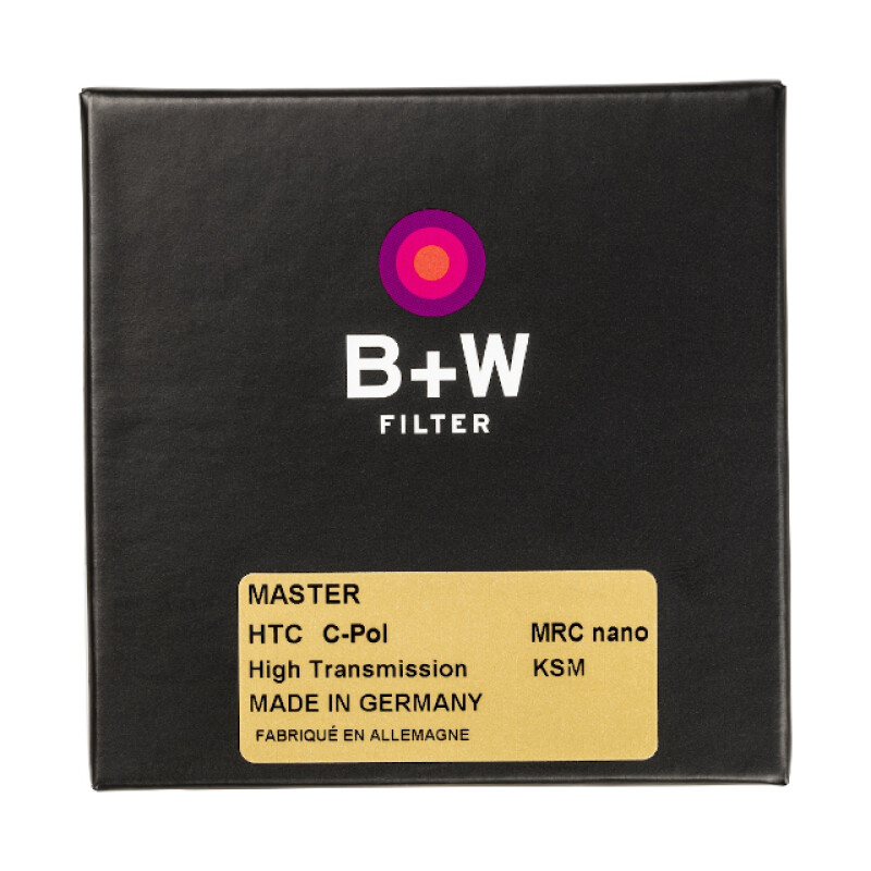 B+W MASTER CPL HTC KSM MRC nano циркулярный поляризационный фильтр для объектива 39 мм