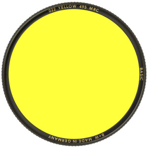 B+W BASIC 022 Yellow MRC 495 светофильтр жёлтый для черно-белой съемки 49 мм