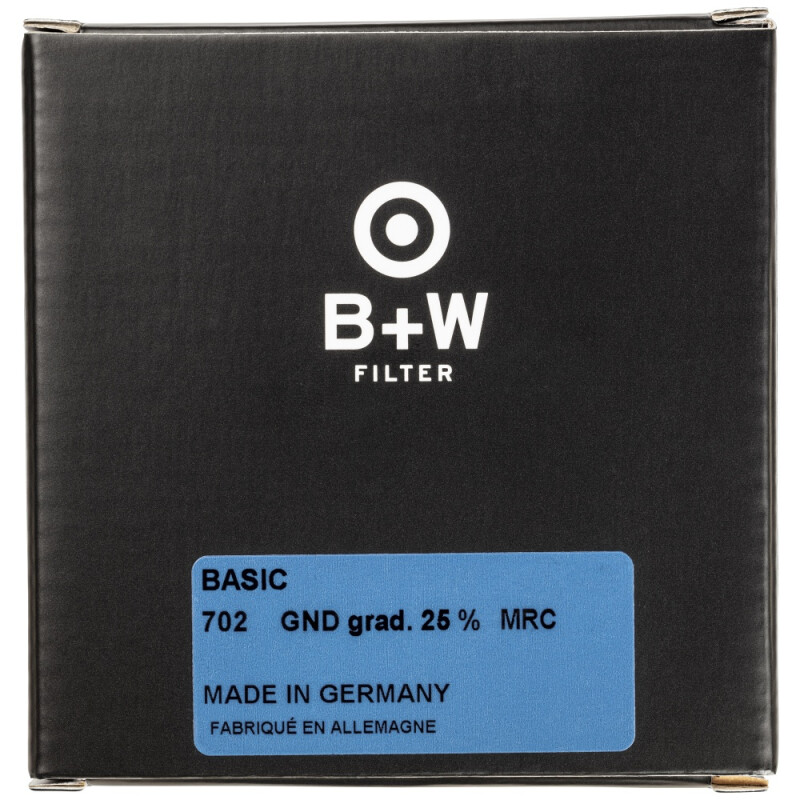 B+W BASIC 702 MRC Graduated ND 25 % градиентный фильтр для объектива 72 мм