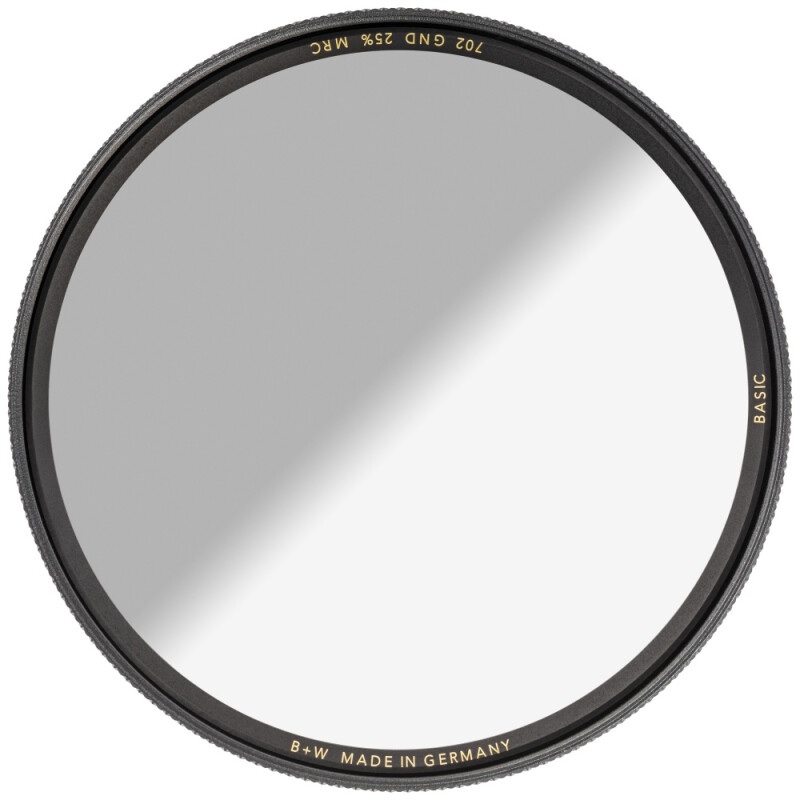 B+W BASIC 702 MRC Graduated ND 25 % градиентный фильтр для объектива 77 мм