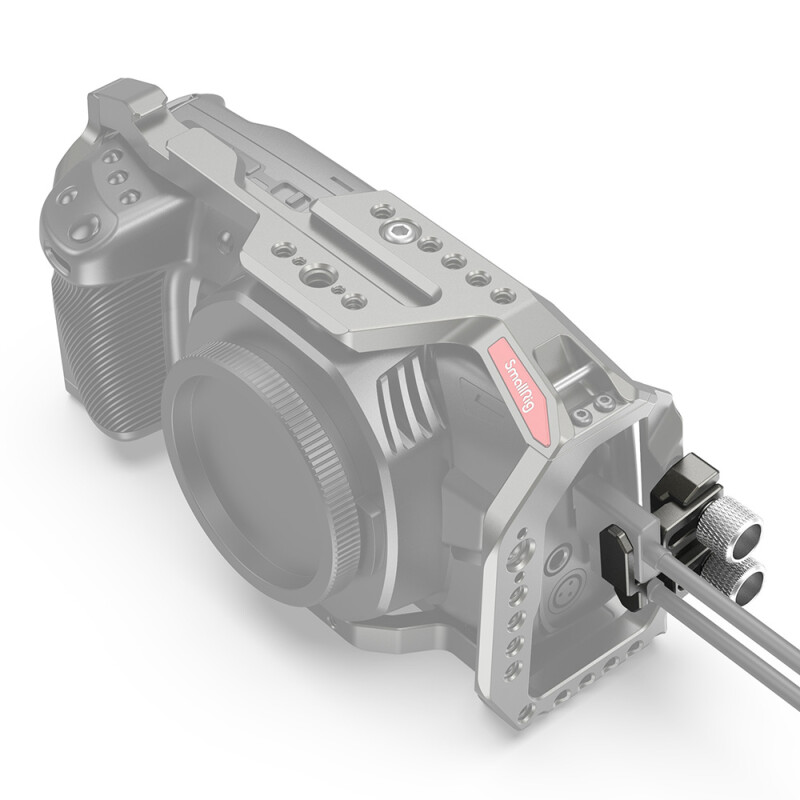 SmallRig 2768 зажим кабеля HDMI & USB Type-C Cable Clamp for BMPCC 4K & 6K Cage (Dark Olive)