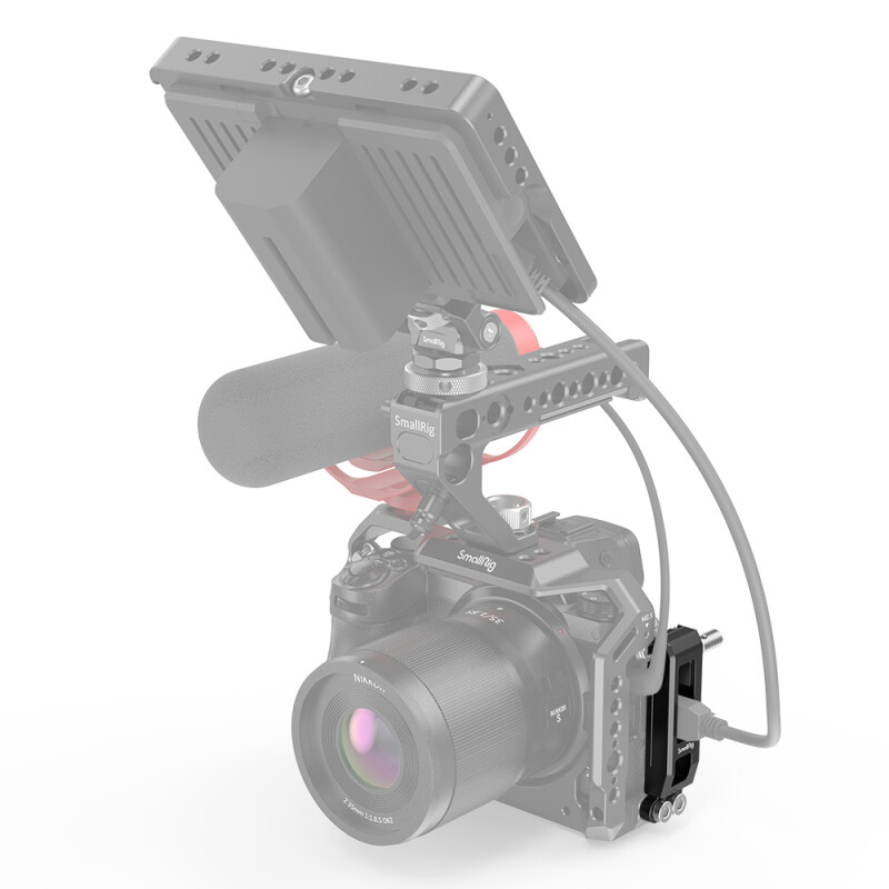 SmallRig 2927 фиксатор кабеля HDMI / USB-С для цифровых камер Nikon Z5 / Z6 / Z7