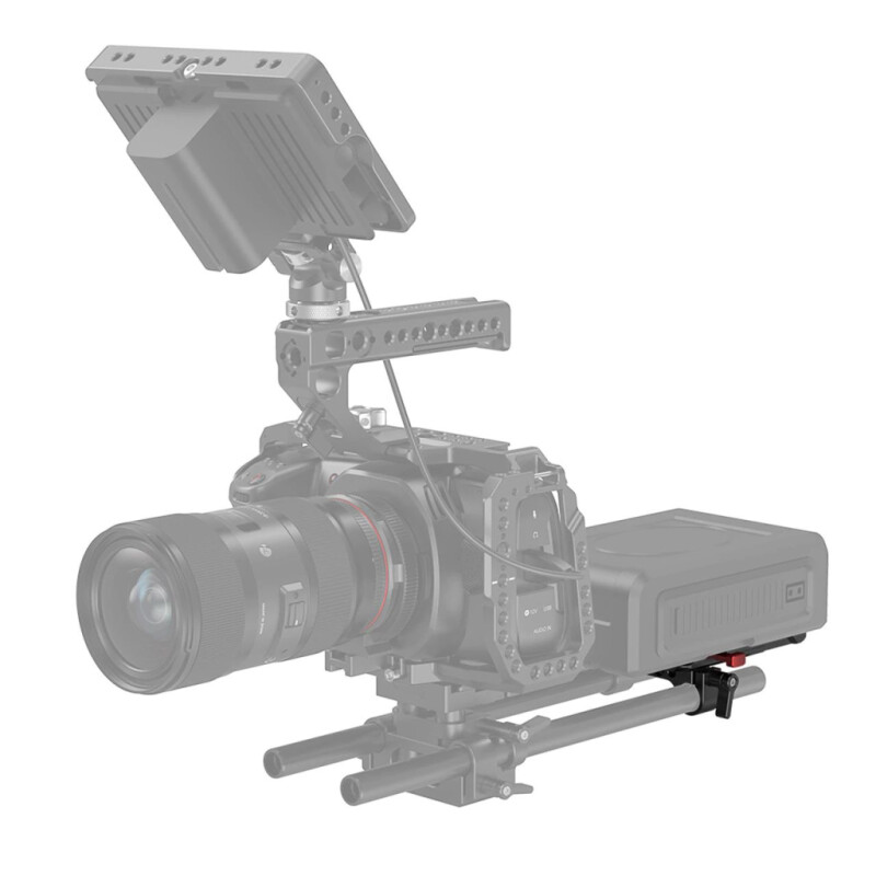 SmallRig 3016 адаптер крепления аккумулятора V Mount Battery Plate с адаптером для 15мм направляющих