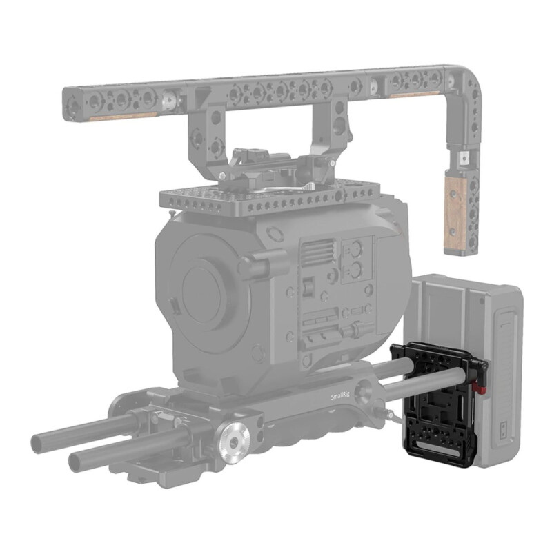 SmallRig 3016 адаптер крепления аккумулятора V Mount Battery Plate с адаптером для 15мм направляющих
