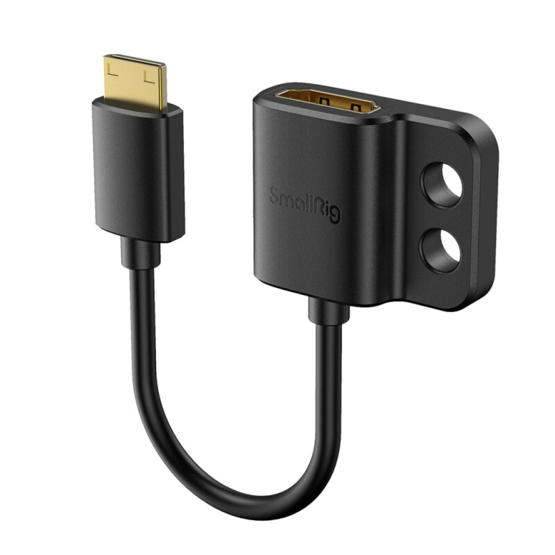 SmallRig 3020 кабель HDMI (C to A) Ultra Slim 4K c адаптером для крепления