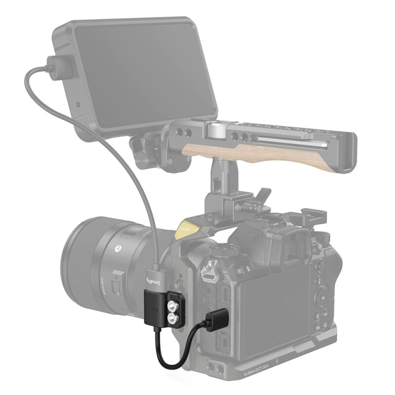 SmallRig 3020 кабель HDMI (C to A) Ultra Slim 4K c адаптером для крепления