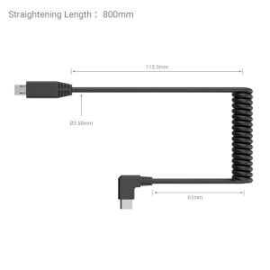 SmallRig 3407 кабель управления камерами Sony Spring Control Cable для ручек управления SmallRig