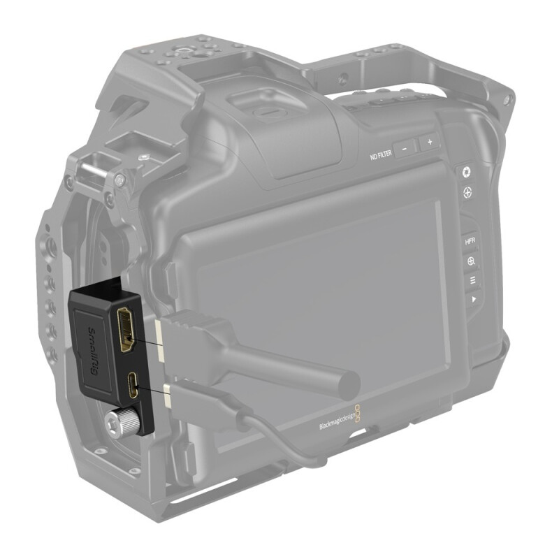 SmallRig 3289 угловой адаптер разъема HDMI / Type-C Right-Angle Adapter для BMPCC 6K Pro