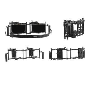 E-IMAGE EIQ100TWIN Director&#039;s monitor cage Q100 Twin клетка для монитора двойная