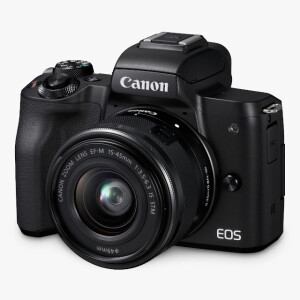 Canon EOS M50 Mark II kit EF-M 15-45mm f/3.5-6.3 IS STM беззеркальный фотоаппарат черный
