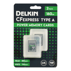 Delkin Devices Power CFexpress Type A Card Bundle 2x 160GB комплект