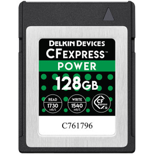 Delkin Devices Power CFexpress Type B 128GB карта памяти