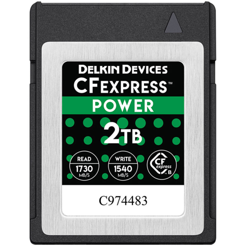 Delkin Devices Power CFexpress Type B 2TB карта памяти