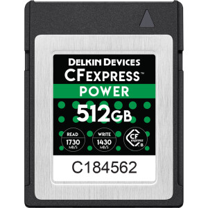 Delkin Devices Power CFexpress Type B 512GB карта памяти