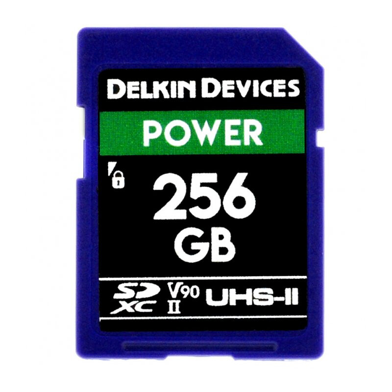 Delkin Devices Power SDXC 256GB 2000X UHS-II Class 10 V90 карта памяти