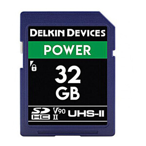 Delkin Devices Power SDXC 32GB 2000X UHS-II Class 10 V90 карта памяти