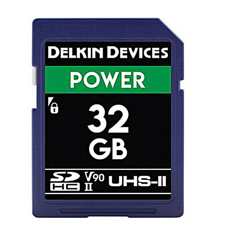 Delkin Devices Power SDXC 32GB 2000X UHS-II Class 10 V90 карта памяти