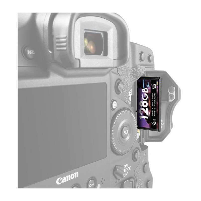 Delkin Devices Premium CFast 2.0 128GB 560X VPG 130 карта памяти