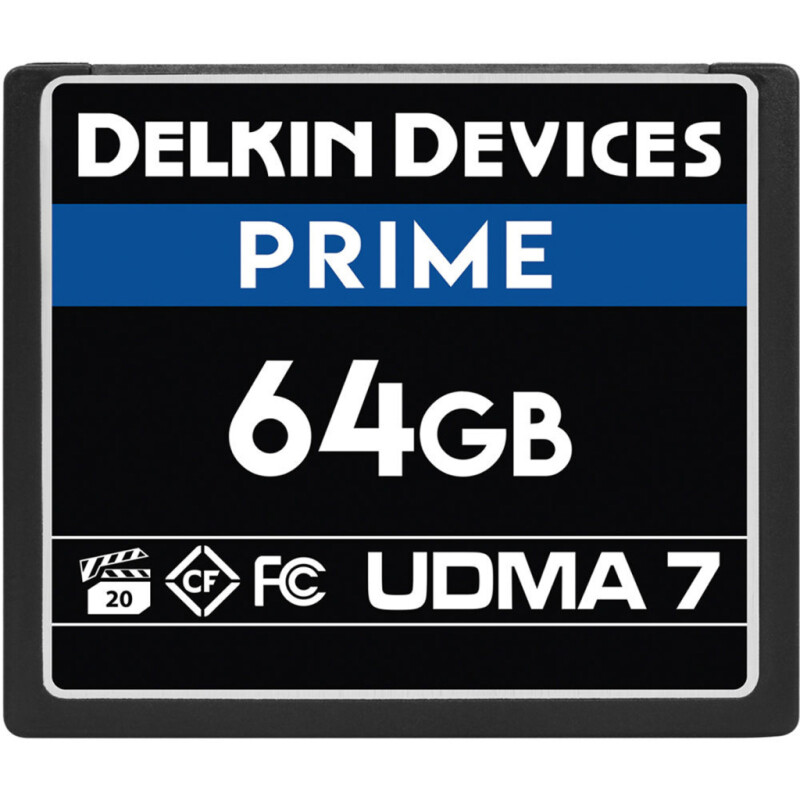 Delkin Devices Prime CF 64GB UDMA7 1050X карта памяти