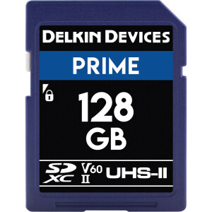 Delkin Devices Prime SDXC 128GB UHS-II V60 карта памяти