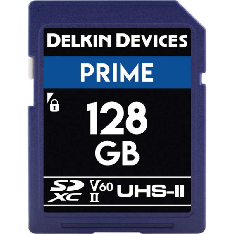 Delkin Devices Prime SDXC 128GB UHS-II V60 карта памяти