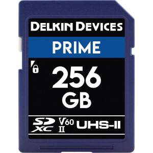 Delkin Devices Prime SDXC 256GB UHS-II V60 карта памяти