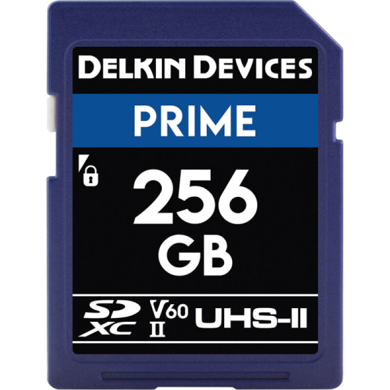 Delkin Devices Prime SDXC 256GB UHS-II V60 карта памяти