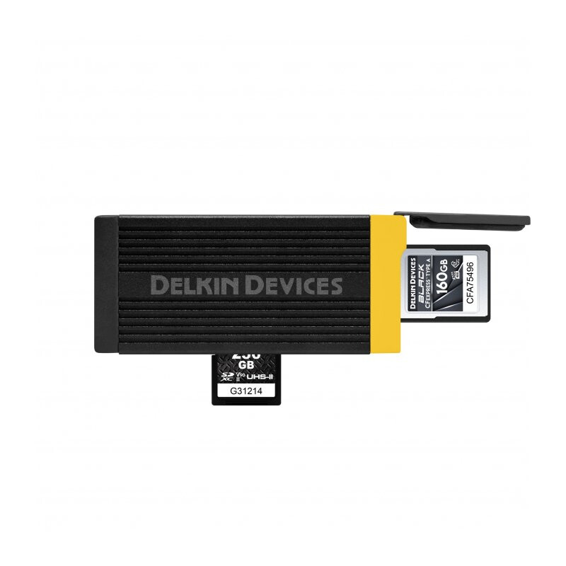 Delkin Devices USB 3.2 CFexpress Type A/SD Card Reader картридер