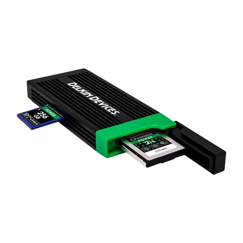 Delkin Devices USB 3.2 CFexpress Type B/SD Card Reader картридер