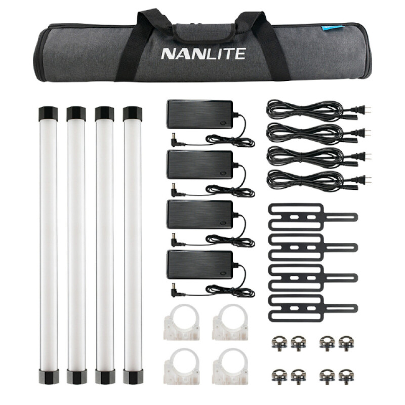 Nanlite PavoTube II 15X-KIT 4 RGBWW комплект светодиодных трубок 61 см