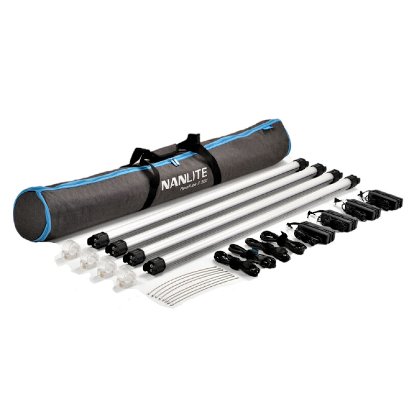Nanlite PavoTube II 30C-KIT 4 RGBWW комплект светодиодных трубок 122 см