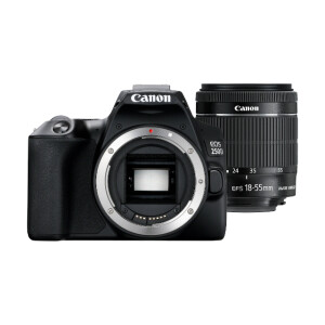 Canon EOS 250D Kit 18-55 IS STM черный зеркальный фотоаппарат