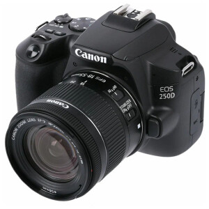 Canon EOS 250D Kit 18-55 IS STM черный зеркальный фотоаппарат