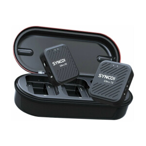 SYNCO G1(A1)Pro беспроводная микрофонная система 2,4 ГГц (1 передатчик) с кейсом-зарядкой