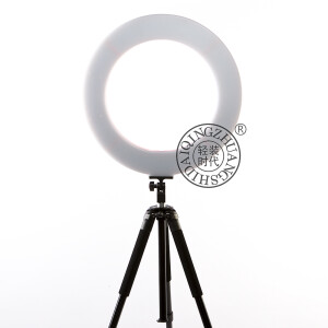 QZSD Q18+308 KIT PINK кольцевой свет 60 Вт с штативом розовый
