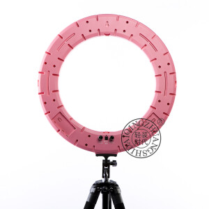 QZSD Q18+308 KIT PINK кольцевой свет 60 Вт с штативом розовый