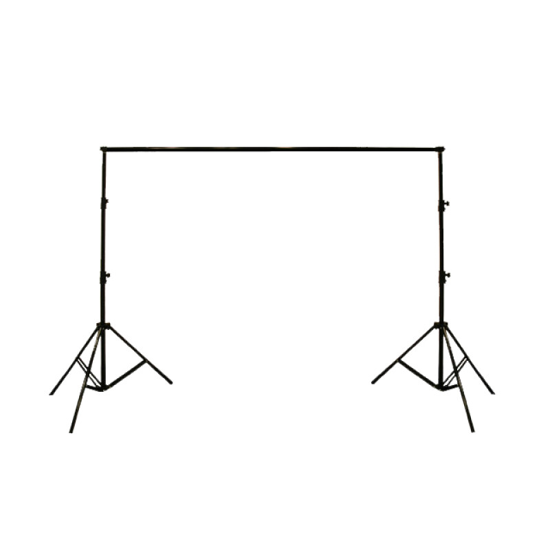 Fotokvant V-2117W KIT ворота 2,1х1,7 м с белым фоном 1.35х10 м и клипсами