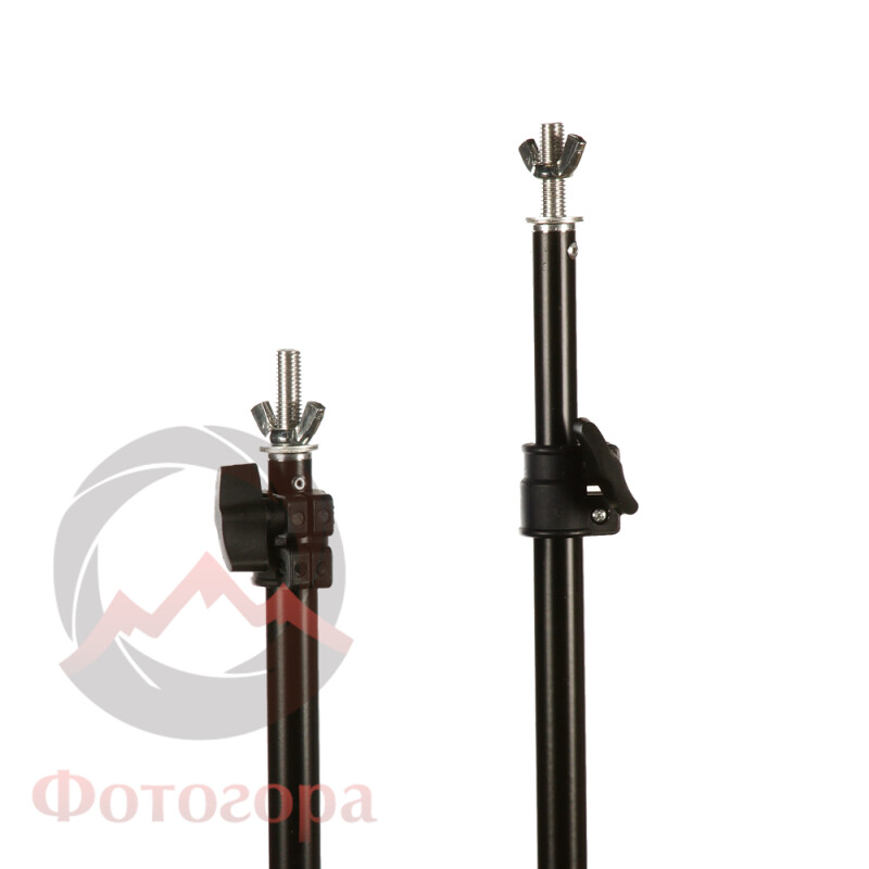 Fotokvant V-2117W KIT ворота 2,1х1,7 м с белым фоном 1.35х10 м и клипсами