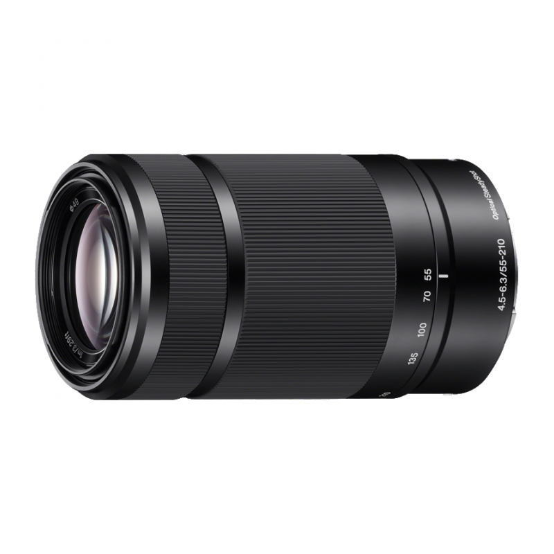 Sony E 55-210mm f/4.5-6.3 объектив черный