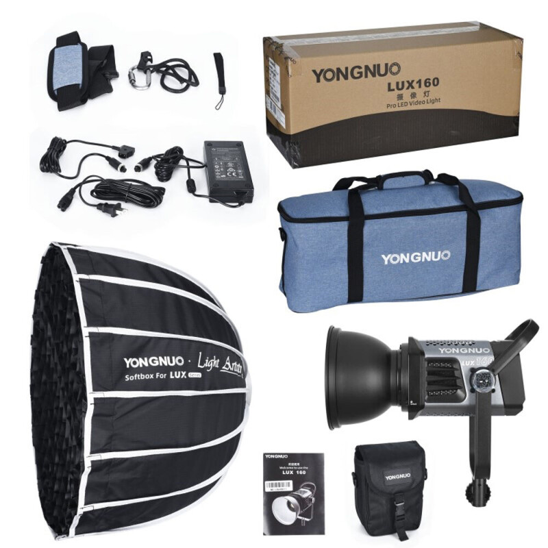 Yongnuo LUX 160 3200-5600K (V-mount) KIT светодиодный осветитель
