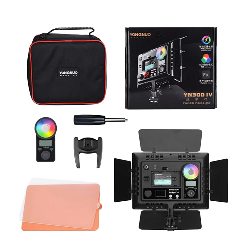 Yongnuo YN-300 IV LED 3200-5600K светодиодный накамерный свет