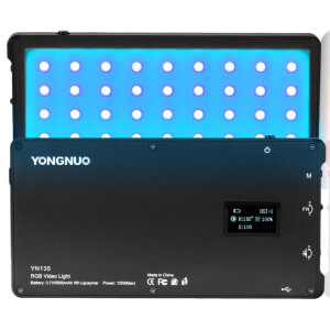 Yongnuo YN135 RGB светодиодный накамерный свет